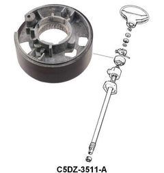 STEERING COLUMN TUBE FLANGE - 63-65 FLCN, 65-72 F-100/F-350 WITH M/T