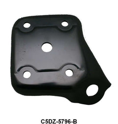 REAR LEAF SPRING PLATE - 65-66 MUSTANG, 65 FALCON, LH