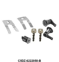 DOOR LOCKS & IGNITION CYLINDER SET - 64-66 MUSTANG W/PONY KEYS