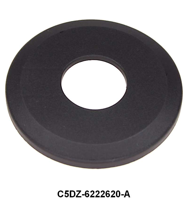 INSIDE DOOR HANDLE ESCUTCHEON - 60-65 FLCN, 62-65 FRLN, 61-67 ECONO BLACK