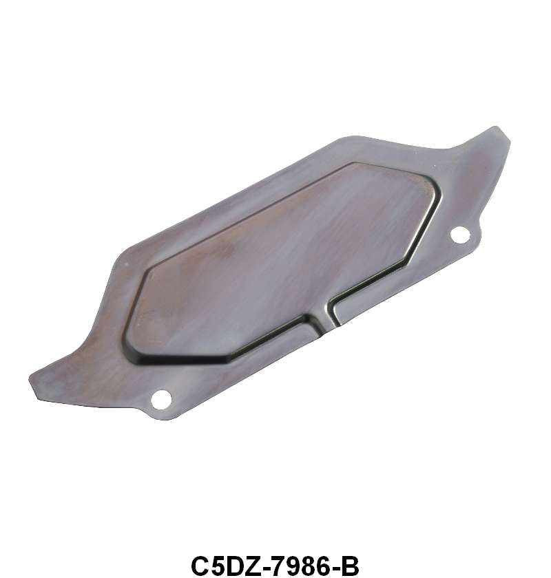AUTOMATIC TRANSMISSION INSPECTION PLATE - 64-72 ALL W/C4 ZINC