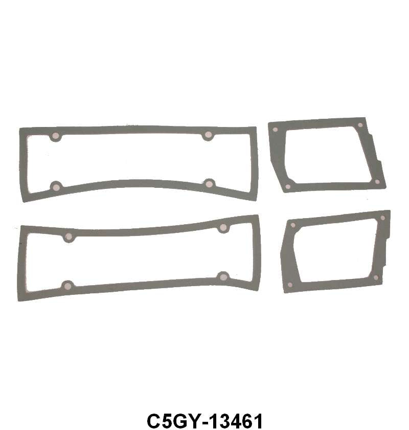 TAIL LIGHT LENS GASKETS - 65  COMET EXCEPT WAGON