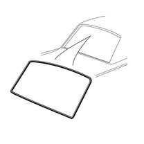 REAR/BACK WINDOW SEAL - 65 COMET 2DR & 4DR SEDAN