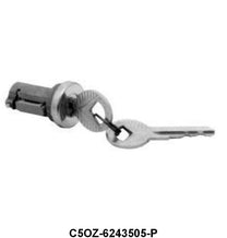 TRUNK LID LOCK CYLINDER - 65-66 MUSTANG WITH PONEY KEYS