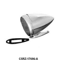 OUTSIDE MIRROR - 60-67 PASSENGER BULLET STYLE