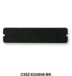 DELUXE DOOR PANEL CUP PAD - 65-67 MUSTANG BLACK