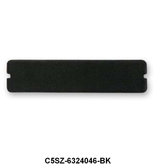 DELUXE DOOR PANEL CUP PAD - 65-67 MUSTANG BLACK
