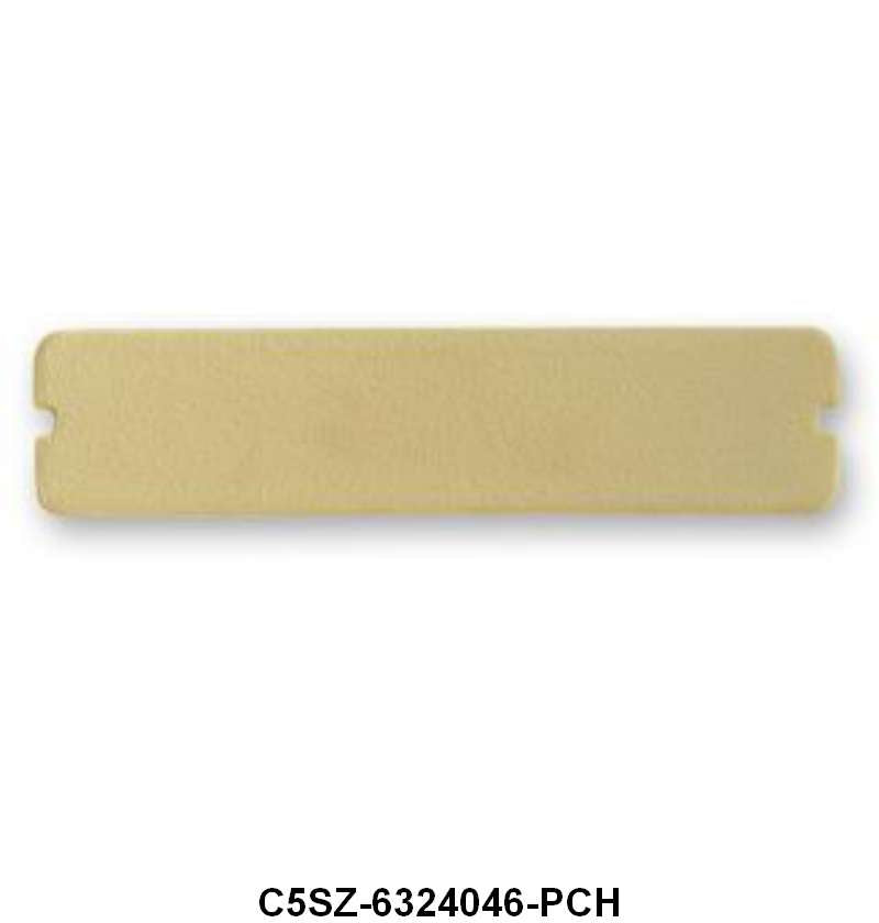 DELUXE DOOR PANEL CUP PAD - 65-66 MUSTANG PONY PARCHMENT