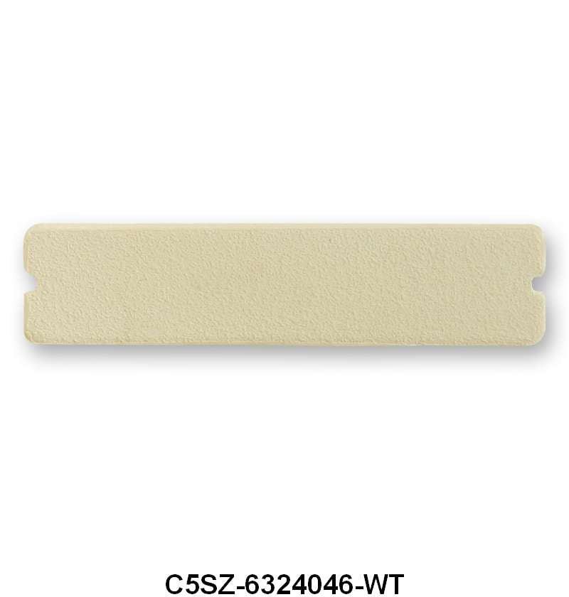 DELUXE DOOR PANEL CUP PAD - 65-66 MUSTANG PONY WHITE