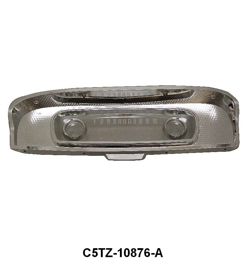 INSTRUMENT CLUSTER BEZEL WITH LENS - 65-66 F-100