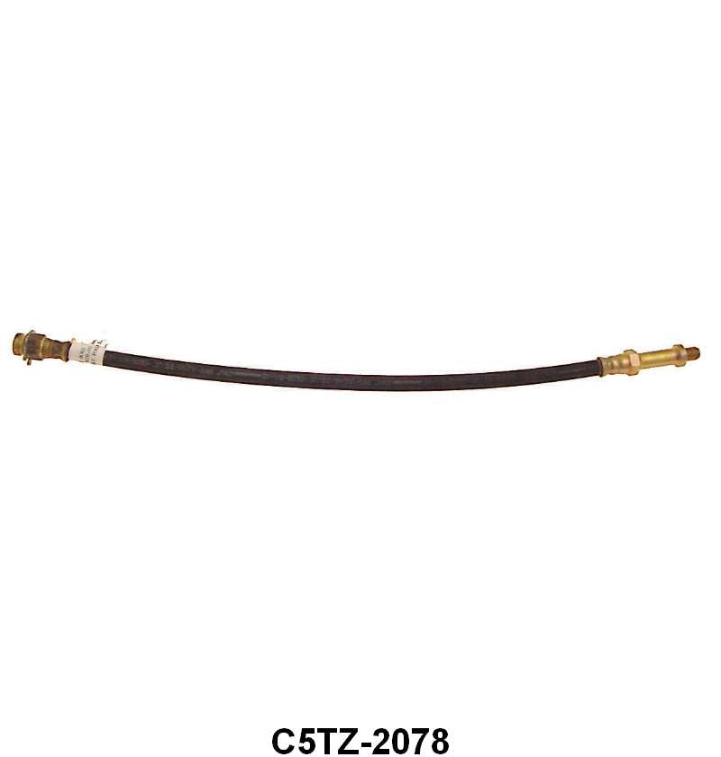 FRONT BRAKE HOSE WITH DRUM BRAKES - 65-71 F-100 2 x 4