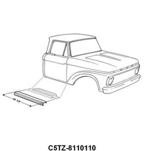 OUTER ROCKER PATCH PANEL - 65-66 F-100/F-250, RH