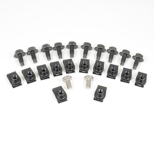 GRILLE MOUNTING HARDWARE KIT - 65-66 F-100/F-350 (24 pcs)