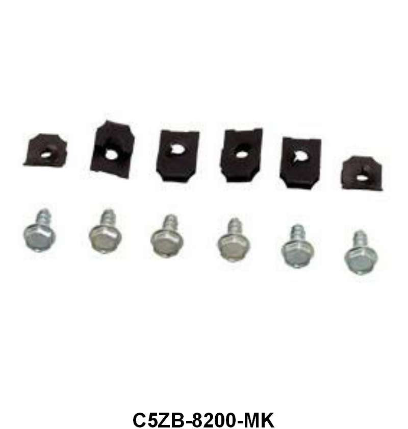 GRILLE MOUNTING HARDWARE - 65 MUSTANG