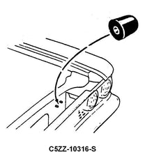 VOLTAGE REGULATOR SCREW PROTECTOR CAP - 65-66 ALL PASS, 3 REQ