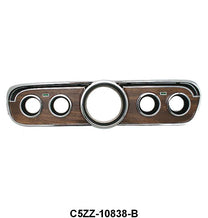 INSTRUMENT BEZEL - 65-66 MUSTANG WITH WOODGRAIN