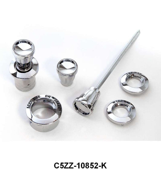 DASH KNOB AND BEZEL KIT - 65-66 MUSTANG