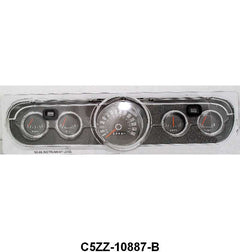 INSTRUMENT BEZEL LENS - 65-66 MUSTANG (5 GAUGES), 65 COMET
