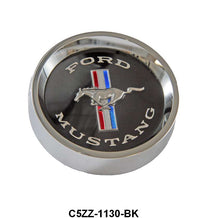STYLE STEEL WHEEL CENTER EMBLEM - 65-66 MUSTANG BLACK