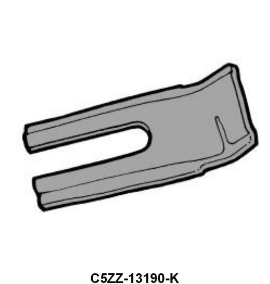 SEAT TRACK PLATE - 64-68 MUSTANG