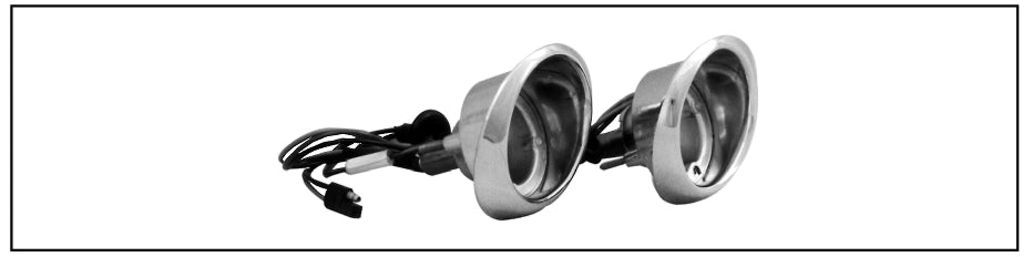 PARK LIGHT HOUSING - 64-66 MUSTANG RH