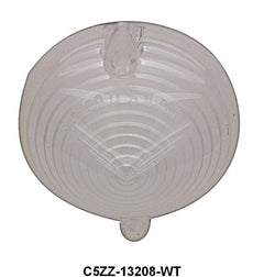 PARK LIGHT LENS - 64 1/2 MUSTANG 67-68 COUGAR, WHITE