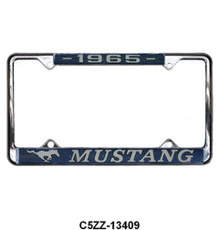 MUSTANG LICENSE PLATE FRAME - 65 MUSTANG
