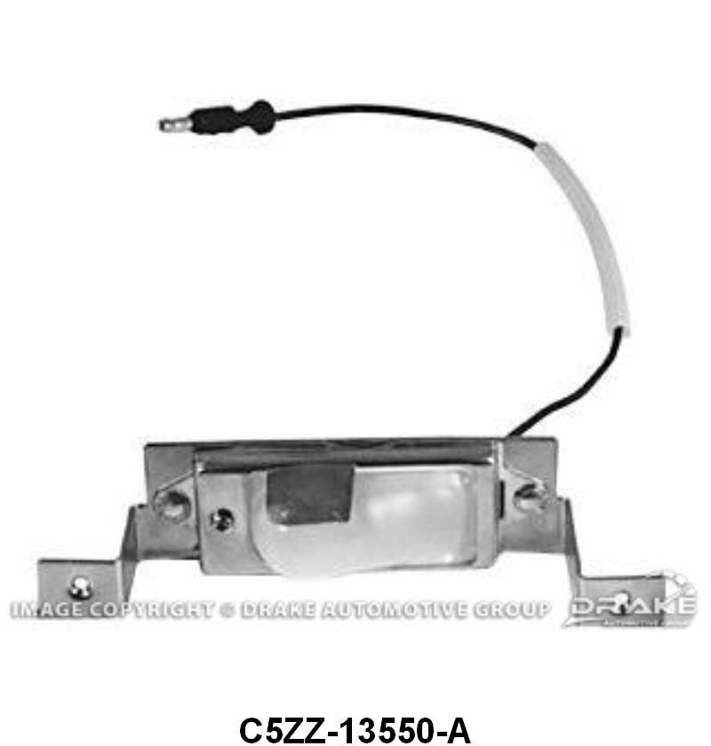 LICENSE PLATE LIGHT ASSEMBLY - 65-66 MUSTANG