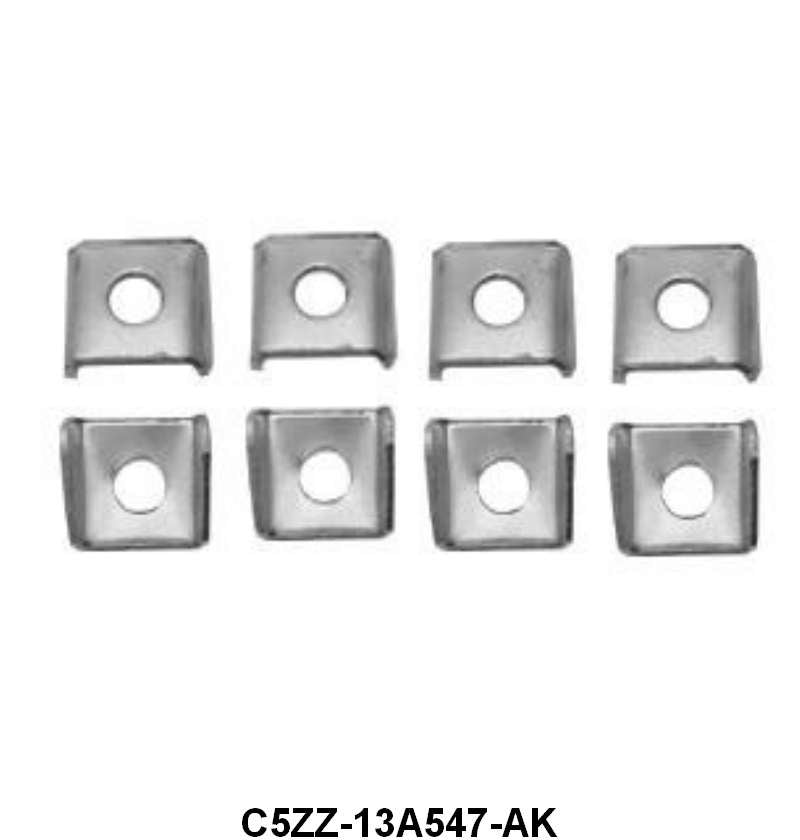 TAIL LIGHT HOUSING SPACERS - 64-66 MUSTANG SET OF 8