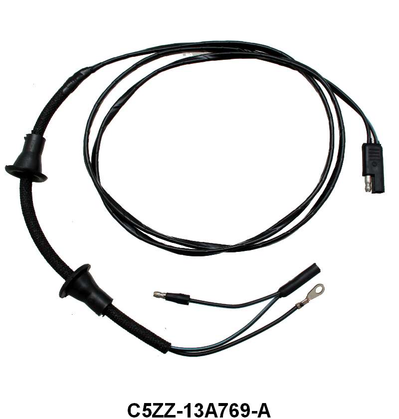 OOR COURTESY HARNESS - 65-66 MUSTANG WITHOUT SPEAKERS