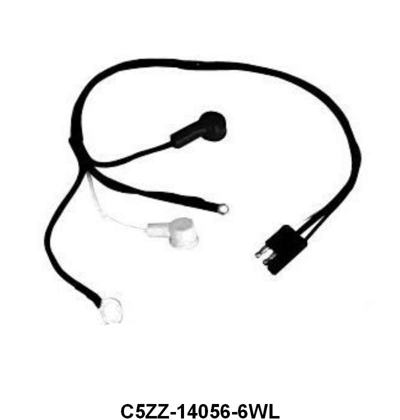 ALTERNATOR TO VOLTAGE REGULATOR WIRE - 65 MUST/FLCN 6CYL W/LIGHTS