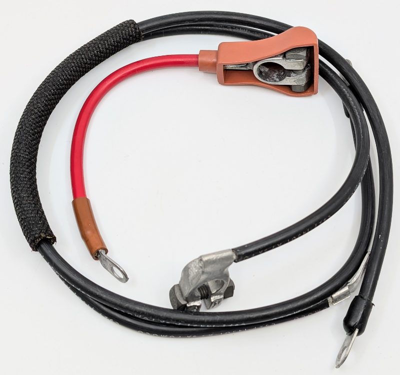 FORD SCRIPT BATTERY CABLE SET - 65 MUSTANG 289