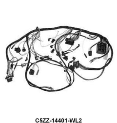 UNDER DASH HARNESS - 65 MUST W/LIGHTS W/2SPD HEATER