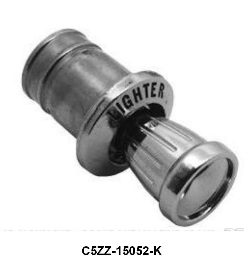 CIGAR LIGHTER ELEMENT WITH KNOB AND BEZEL - 64-66 MUSTANG