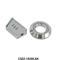 FOG LIGHT SWITCH KNOB AND BEZEL - 65-67 MUSTANG