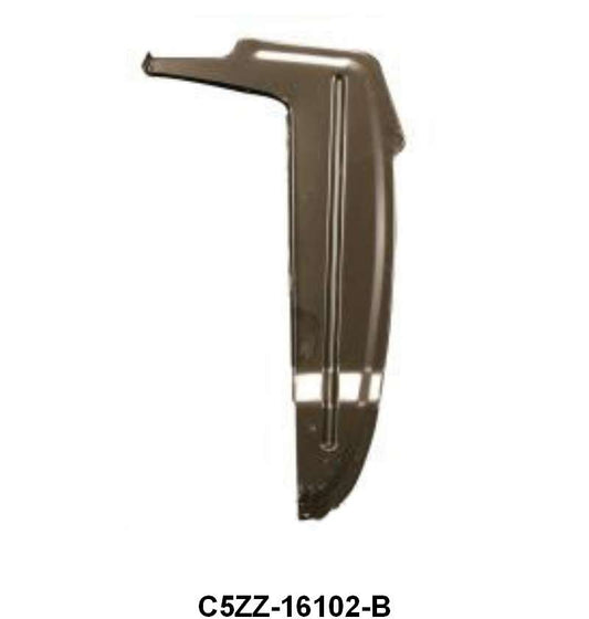 REAR OF FRONT FENDER SPLASH SHIELD - 64-66 MUSTANG RH