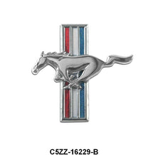 RUNNING HORSE FENDER EMBLEM - 64-66 MUST, 67-68 6cyl MUST LH