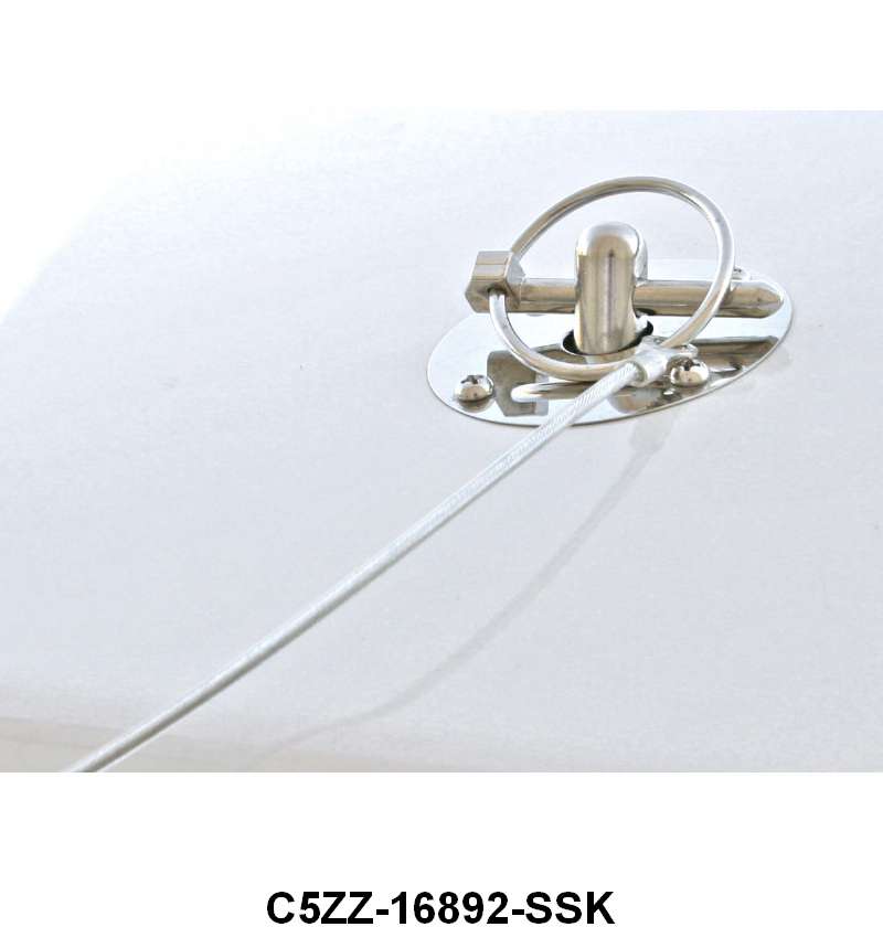 UNIVERSAL STAINLESS HOOD PIN KIT - 60-70 ALL MODELS