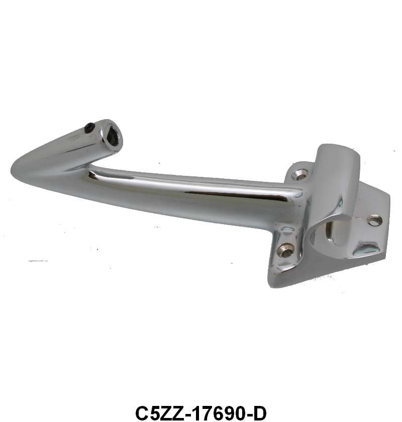 INSIDE MIRROR ARM AND BRACKET - 64-66 MUSTANG, CHROME