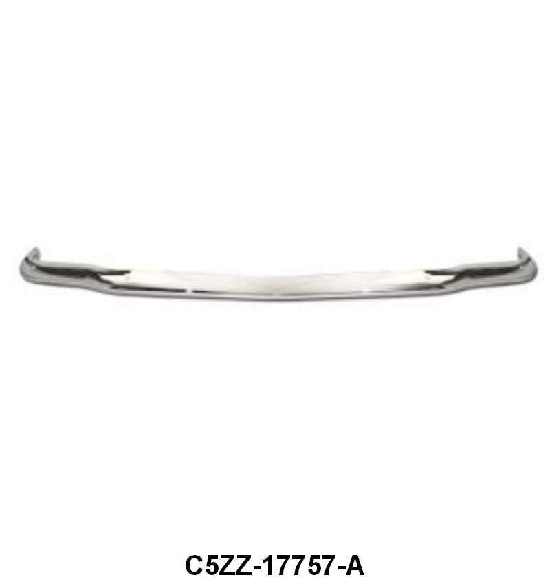 CHROME FRONT BUMPER - 64-66 MUSTANG