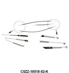 HEATER CONTROL CABLE KIT - 64-65 FALCON/RANCHERO, 64-66 MUSTANG