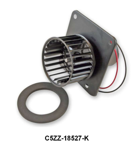 HEATER BLOWER MOTOR WITH FAN - 65-68 MUSTANG AFTER 4/1/65 W/3SPD