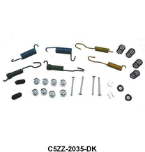 REAR BRAKE SHOE SPRING & HOLD DOWN KIT - 62-70 PASS 10" x 1-3/4"