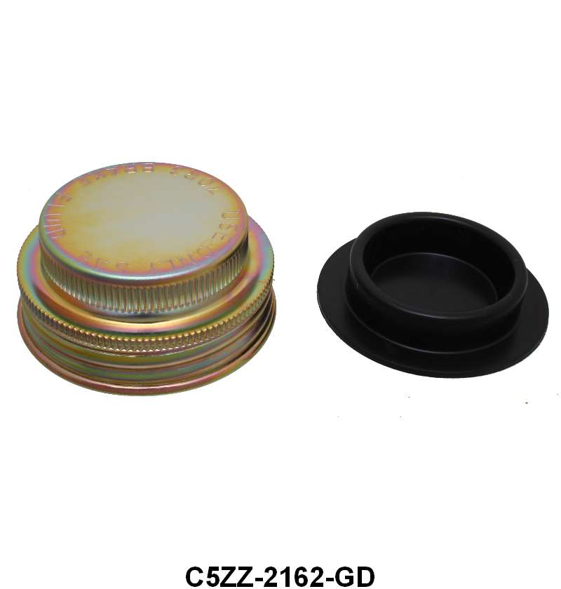 MASTER CYLINDER FILLER CAP - 60-66 ALL PASS, 61-66 F-100, GOLD