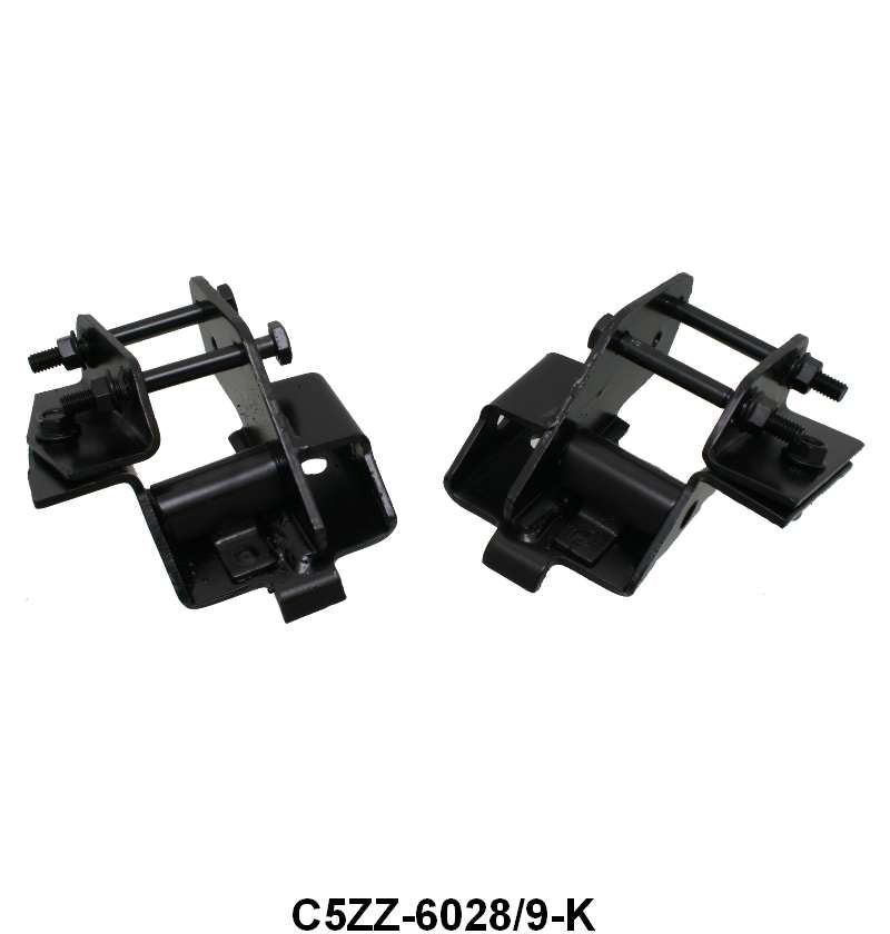 MOTOR MOUNT STEEL BRACKETS - 65-70 MUSTANG, 67-70 COUGAR 289/302