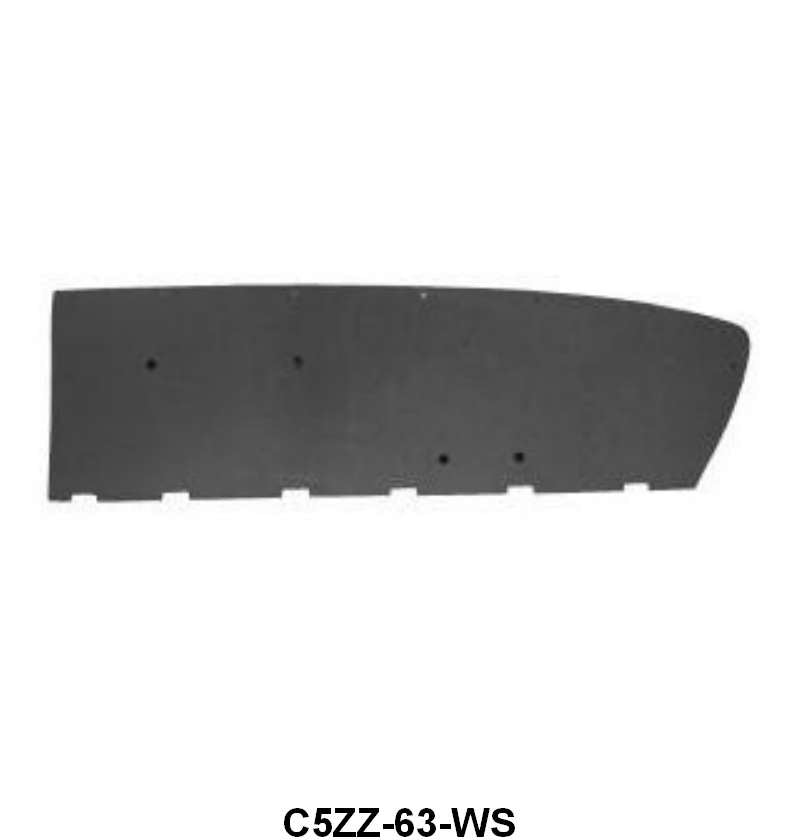 WATER SHIELDS - 65-66 MUSTANG FASTBACK, 2 pcs