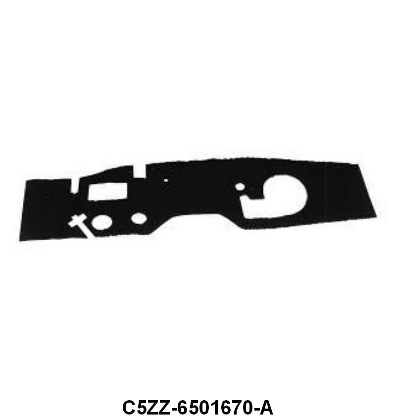 FIREWALL INSULATOR - 64-66 MUSTANG - ORIGINAL MATERIAL