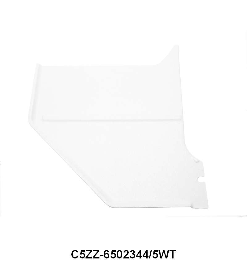 KICK PANELS - 64-66 MUSTANG COUPE/FASTBACK WHITE