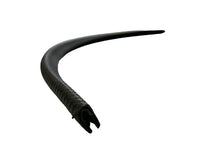 WEAVE PATTERN PINCH-ON WINDLACE - 64-72 ALL PASS, BLACK