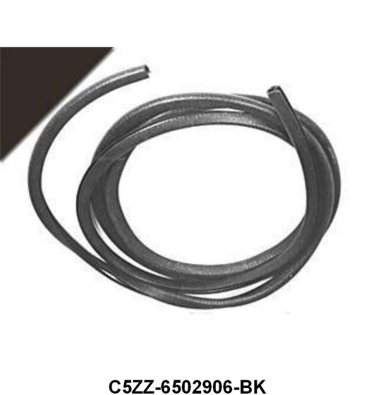 VINYL PINCH-ON WINDLACE - 64-72 ALL PASS, BLACK